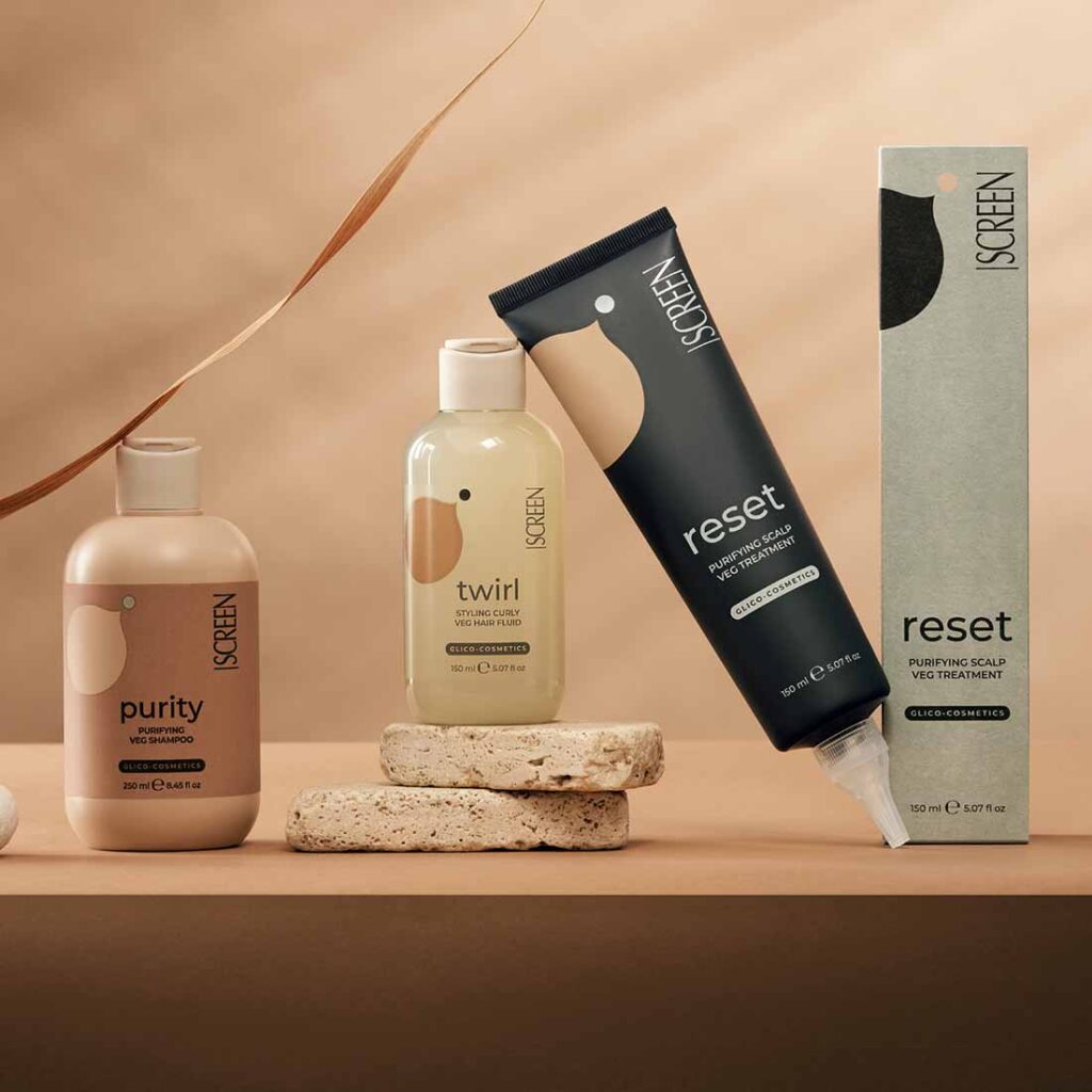 prodotto per capelli screen reset